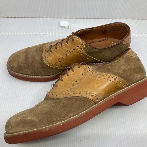 Vtg HUSH PUPPIES CLASSICS american 1950 style rockabilly mens sz 7 1/2 M - Picture 7 of 8